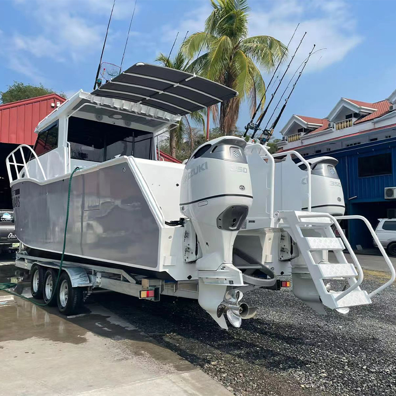 8.8m x 28m双体船渔船
