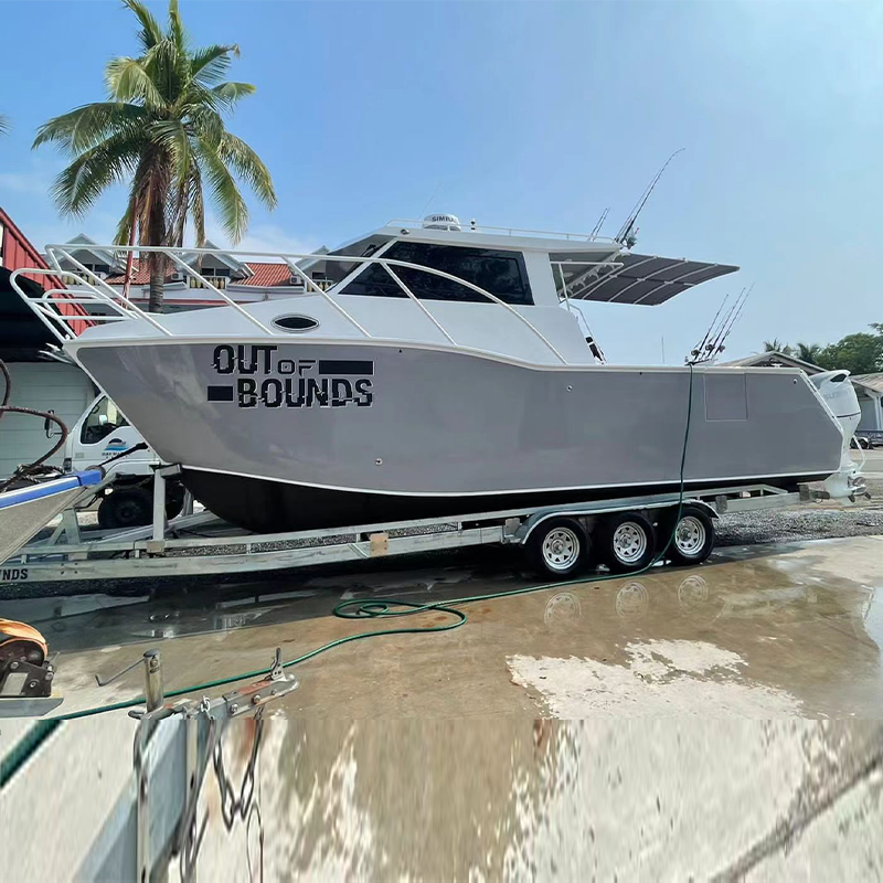 8.8m x 28m双体船渔船