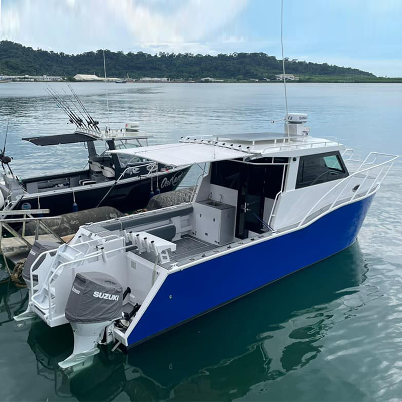 8.8m x 28m双体船渔船